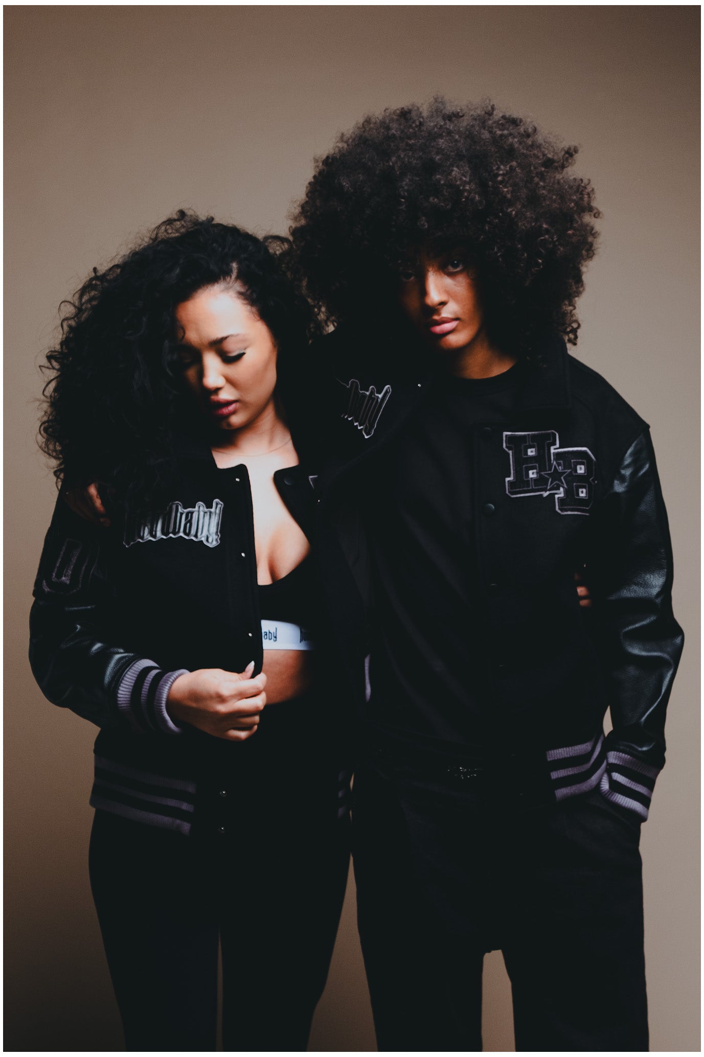 BLOUSON TEDDY NOIR