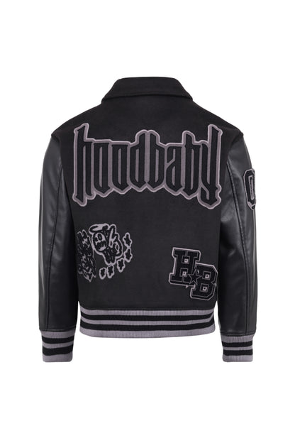 BLOUSON TEDDY NOIR